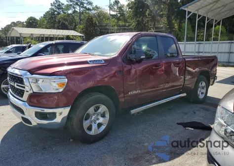 2022 Ram 1500 Big Horn/Lone Star z USA, uszkodzony, nr VIN 1C6RREBG4NN197132